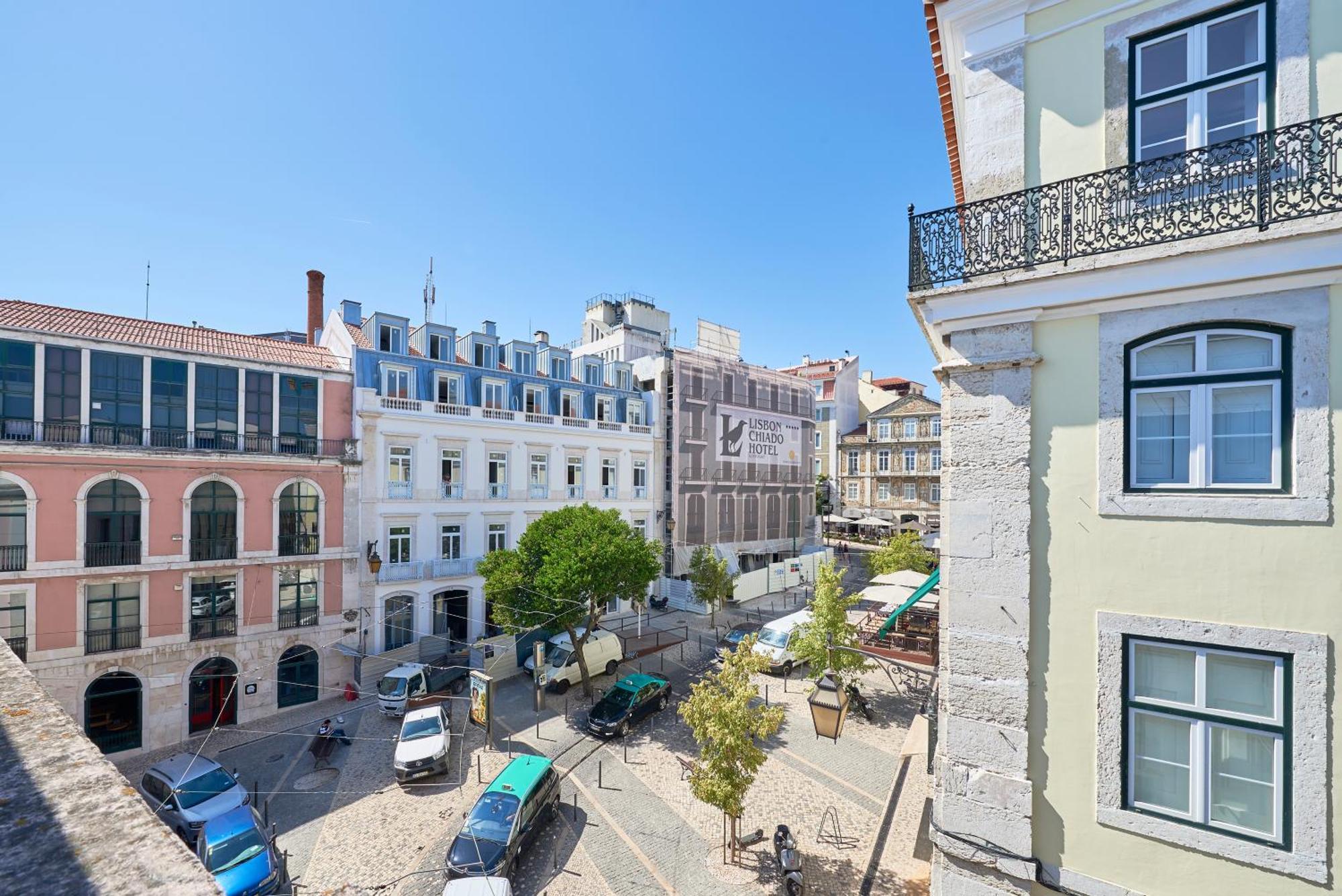 Apartament Casa Portuguesa Carmo Lizbona Zewnętrze zdjęcie